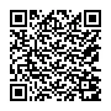 QR kód a telefonszámhoz +15172001123