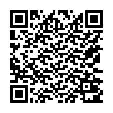 QR-koodi puhelinnumerolle +15172001133