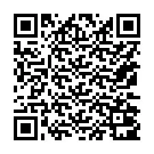 Código QR para número de telefone +15172001147