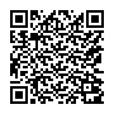 Código QR para número de teléfono +15172001226