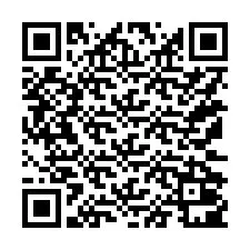 QR kód a telefonszámhoz +15172001234