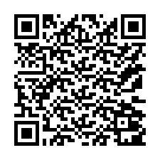 QR Code สำหรับหมายเลขโทรศัพท์ +15172001301