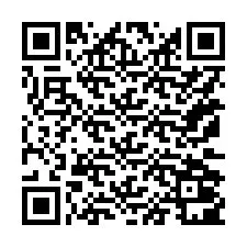 QR-kood telefoninumbri jaoks +15172001315