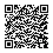 Código QR para número de telefone +15172588534