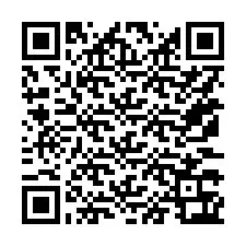 Código QR para número de teléfono +15173363183