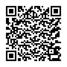 QR Code สำหรับหมายเลขโทรศัพท์ +15173433110