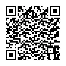 Código QR para número de telefone +15173664414