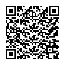 Código QR para número de telefone +15174328881