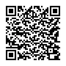 電話番号のQRコード +15182000135