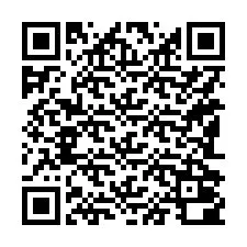 Código QR para número de telefone +15182000262