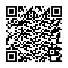 QR Code สำหรับหมายเลขโทรศัพท์ +15182000804