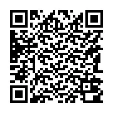 Código QR para número de teléfono +15182000842