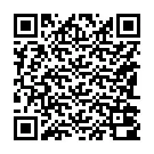 QR Code สำหรับหมายเลขโทรศัพท์ +15182000876