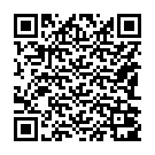 QR Code สำหรับหมายเลขโทรศัพท์ +15182001027