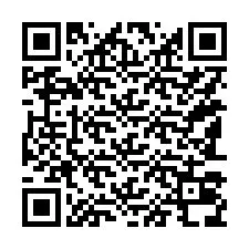 Codice QR per il numero di telefono +15183038090