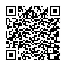 QR kód a telefonszámhoz +15192000038