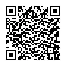 QR-koodi puhelinnumerolle +15192569251