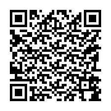 QR-koodi puhelinnumerolle +15192584858