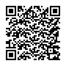 QR-code voor telefoonnummer +15197222969