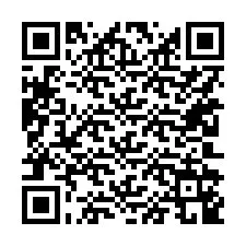 Código QR para número de teléfono +15202149447