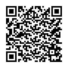 Código QR para número de teléfono +15202571569