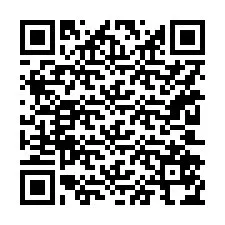 Codice QR per il numero di telefono +15202574985
