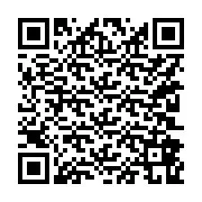 Código QR para número de teléfono +15202869874