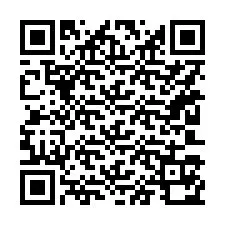 Código QR para número de teléfono +15203170015