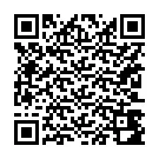 Código QR para número de teléfono +15203482895