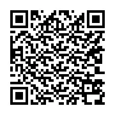 Código QR para número de teléfono +15203538402