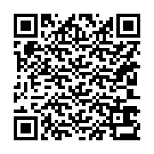 Código QR para número de teléfono +15203633805