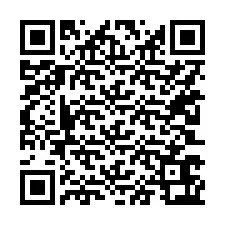 QR Code สำหรับหมายเลขโทรศัพท์ +15203663163