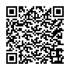 Código QR para número de telefone +15203663869