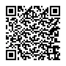 QR-Code für Telefonnummer +15203665855