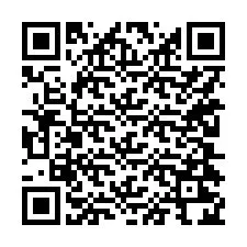 電話番号のQRコード +15204224166