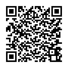 QR-code voor telefoonnummer +15207460184