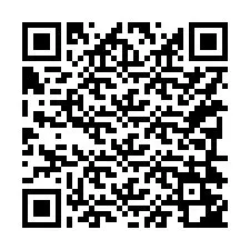 QR Code pour le numéro de téléphone +15394242439