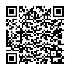 QR Code สำหรับหมายเลขโทรศัพท์ +15402001519