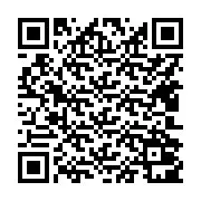 QR-koodi puhelinnumerolle +15402001642