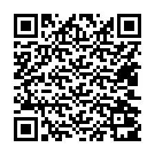 Codice QR per il numero di telefono +15402001787