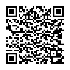 QR-koodi puhelinnumerolle +15402002428