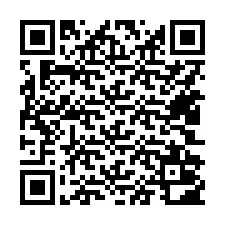 Código QR para número de teléfono +15402002527