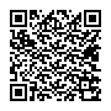 QR-koodi puhelinnumerolle +15402770427