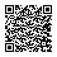 Código QR para número de teléfono +15402779536