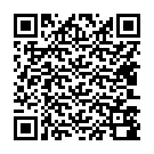 QR kód a telefonszámhoz +15403580146