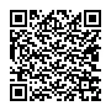 QR kód a telefonszámhoz +15403779624