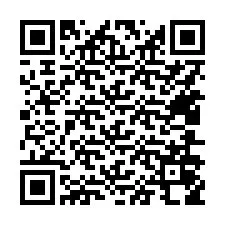 Código QR para número de telefone +15406058983