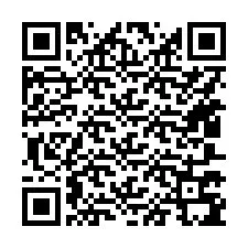 QR-Code für Telefonnummer +15407795015