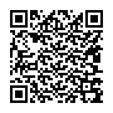 Codice QR per il numero di telefono +15407795020