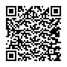 QR Code สำหรับหมายเลขโทรศัพท์ +15407795033